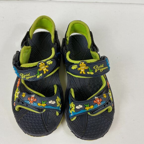 Gold Pigeon Boys Sandals - Picture 5 of 12